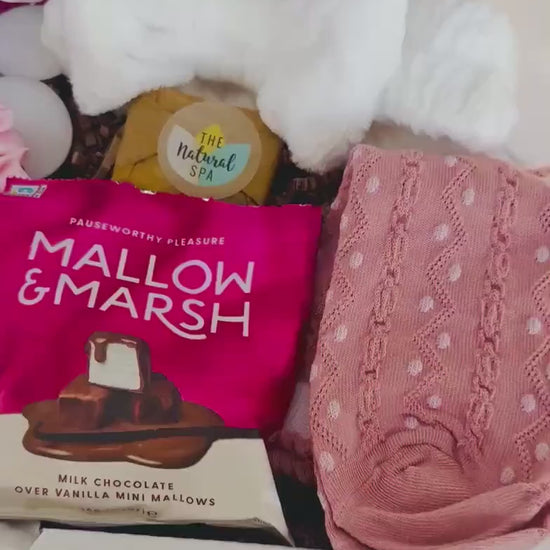 PAMPER HAMPER - Letterbox Gift For Her - Spa Self-Care Giftbox - Birthday Giftbox - Friend Giftbox - Carepackage Gift - Personalised