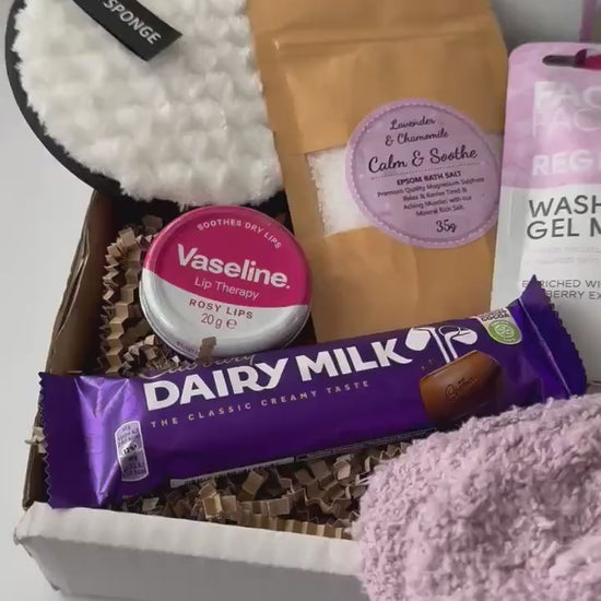 Cosy Pamper Hamper - Pamper Gift For Her - Spa Gift Set -Birthday - Relax - Self Care Package - Hug in a Box - Pick me Up - Thinking of You