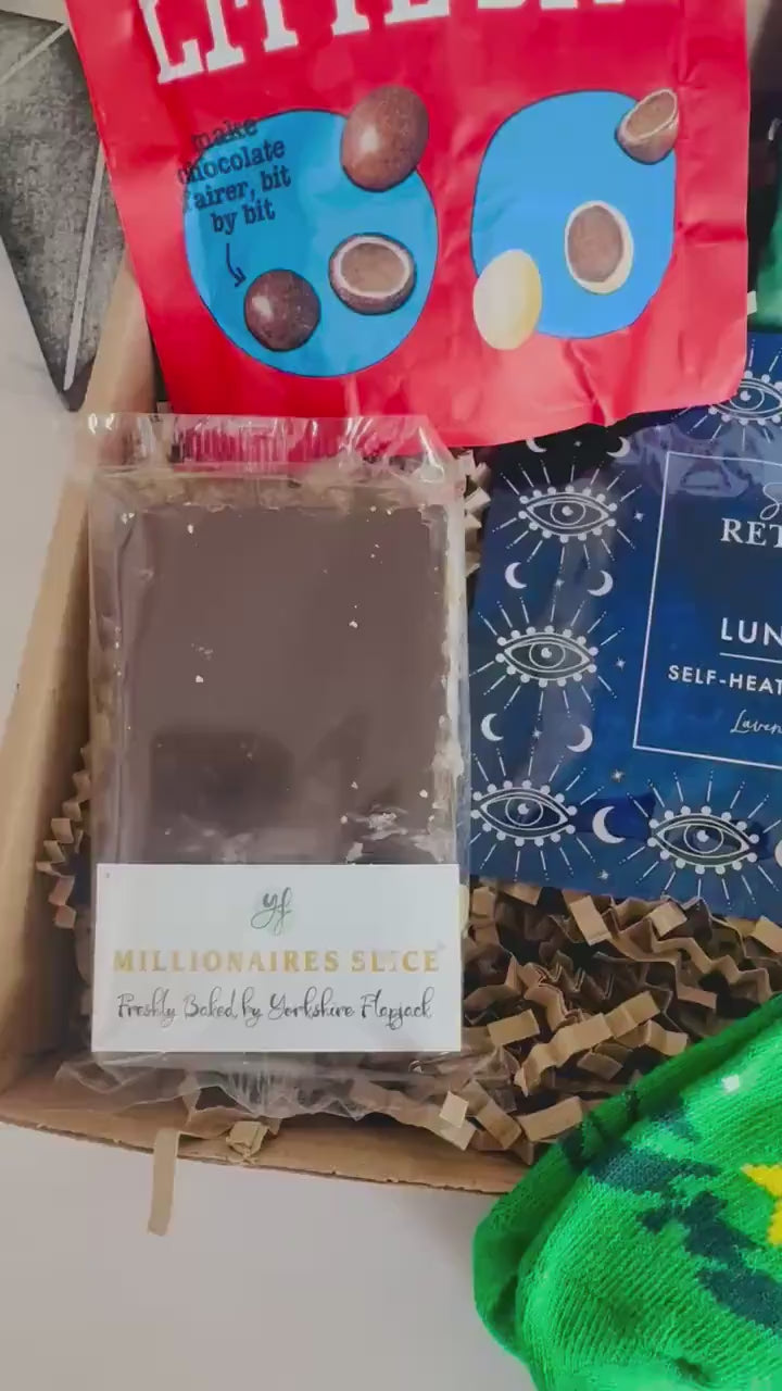 Mens Christmas Treat Box - Christmas Gift for him - Christmas Eve Box - Hamper for Him - Colleague Present - Hug in a Box - Secret Santa