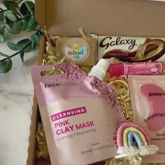 Pamper Gift Box for Her - Hug in a Box - Birthday Pamper - Relax Gift - Self Care Package - Pick me Up Letterbox Gift - Thinking of You