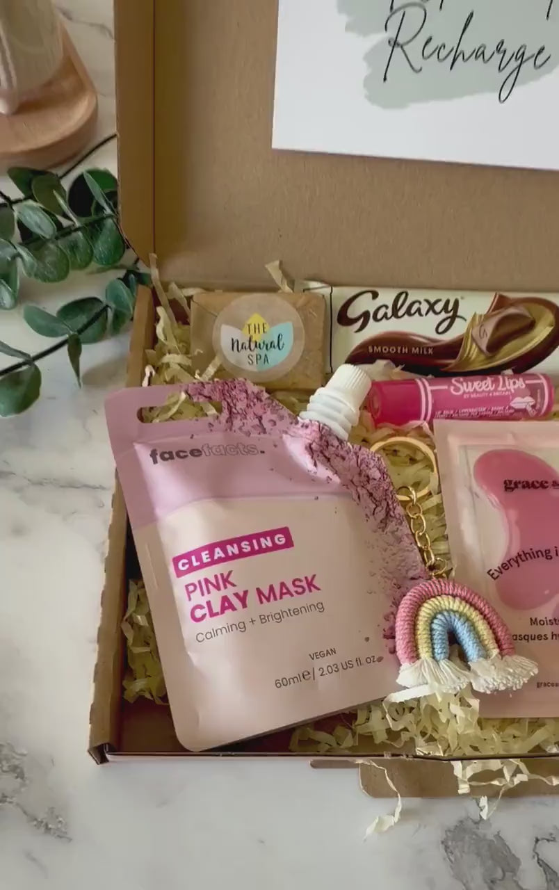 Pamper Gift Box for Her - Hug in a Box - Birthday Pamper - Relax Gift - Self Care Package - Pick me Up Letterbox Gift - Thinking of You