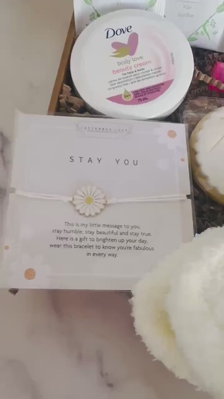 Cancer Care Package - Thinking of You - Recovery Get Well Soon Gift Box - Cancer Self Care Hamper - Cancer Hug in a Box - Personalised Gift