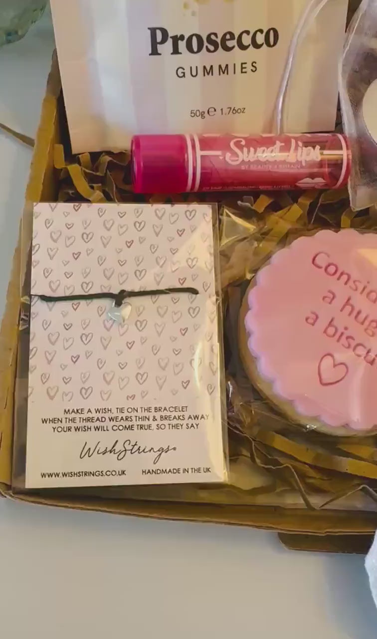 HUG IN A BOX - Thinking of You - Letterbox Gift for Her - Care Package - Sending Hugs - Pick me Up - Get Well Soon - Post Recovery Gift