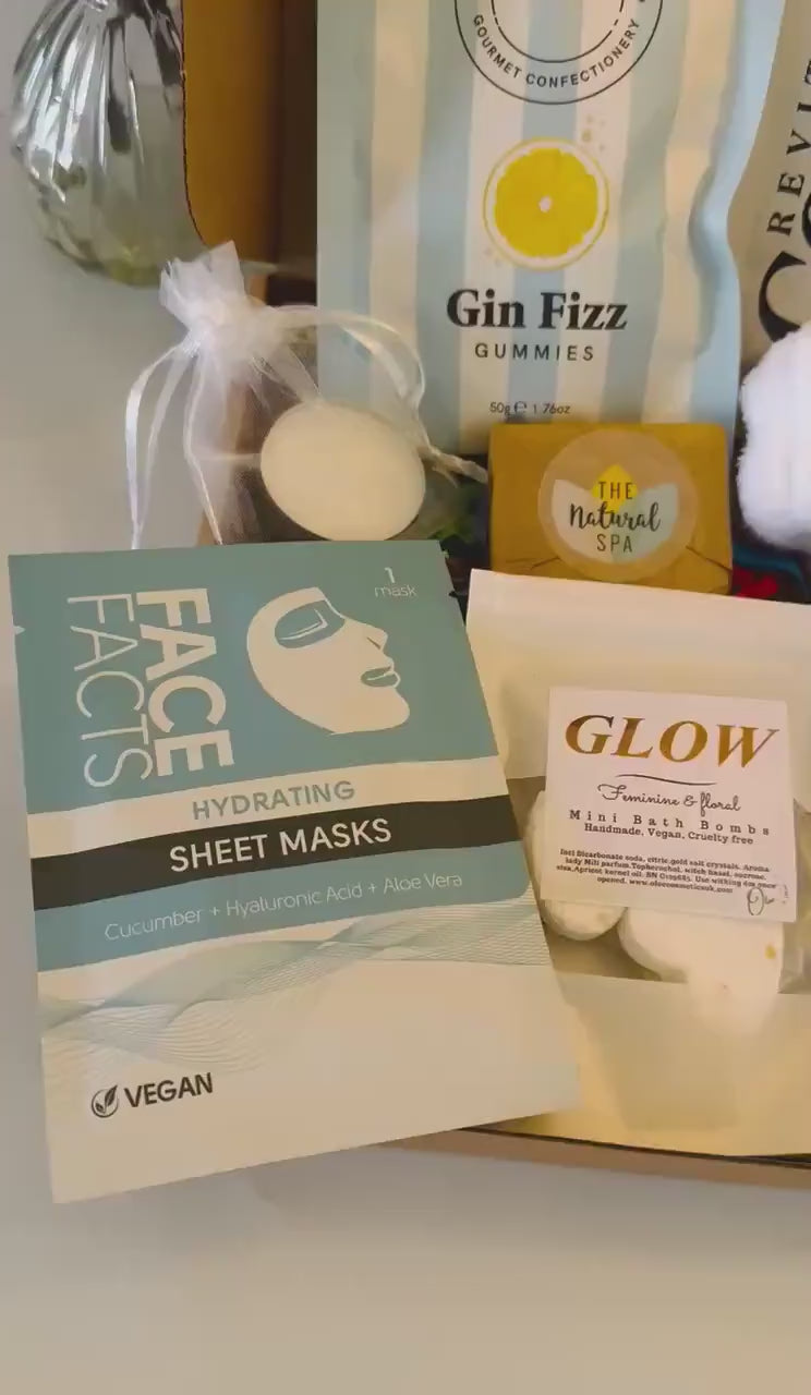 Care Package - Spa Gift Box for Women - Pamper Hamper - Hug in a Box - Self Care Gift Box - Gift for Her - Thinking of You - Get Well Soon
