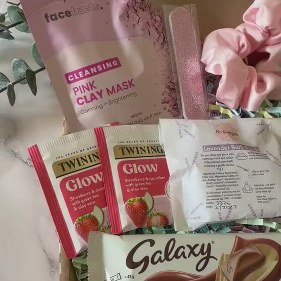 Pamper Hamper - Letterbox Gift - Hug in a Box - Self Care Package - Get Well Soon - Birthday - Spa Gift for Her - Personalised