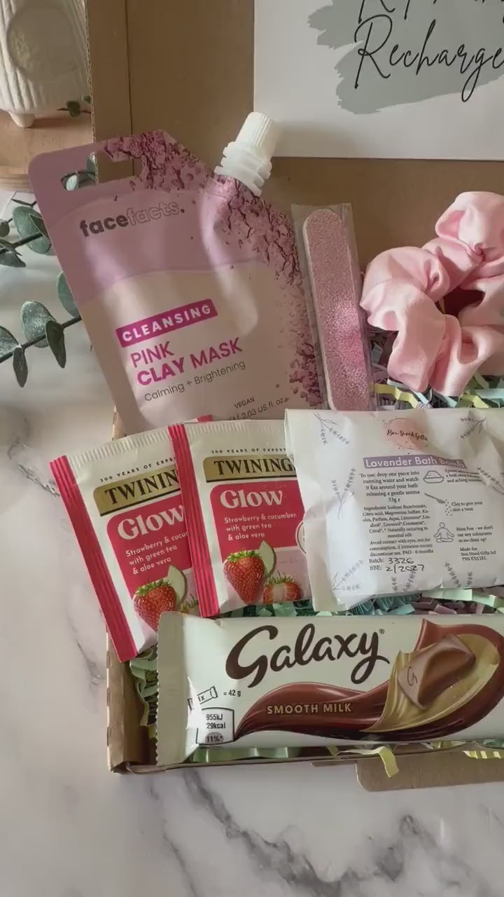 Pamper Hamper - Letterbox Gift - Hug in a Box - Self Care Package - Get Well Soon - Birthday - Spa Gift for Her - Personalised