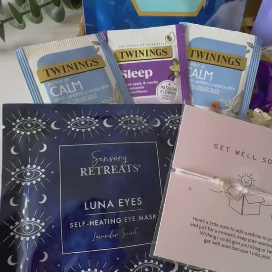 Recovery Get Well Soon Gift - Letterbox Gift - Thinking of You Hamper - Post Surgery Gift - Relaxation Cancer Care Package - Personalised