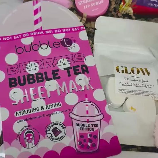 Teen Girl Pamper Box - Teenage Girl Birthday Gift - Teenager Pamper Gift Set - Sleepover Party - Hug in a Box - Gifts for Her - Personalised