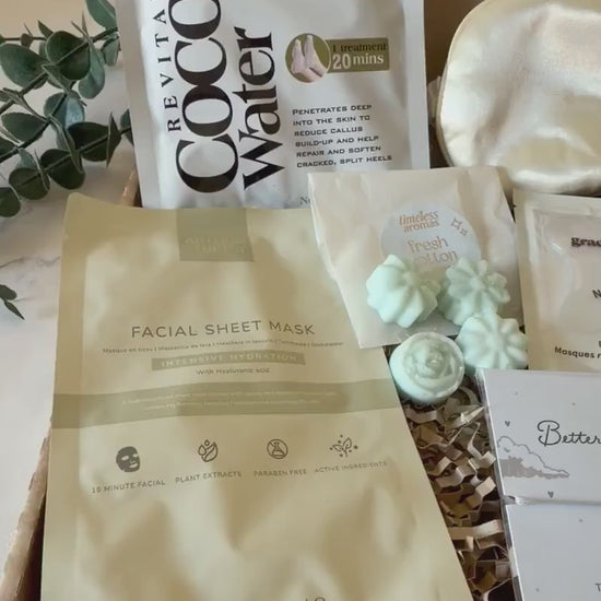 Care Package - Hug in a Box - Thinking Of You - Get Well Soon - Pamper Hamper - Sympathy - Pick me Up Gift Box - Personalised Self Care Gift