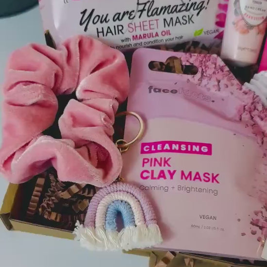 HUG IN A BOX - Spa Gift For Her - Pamper Hamper - Self Care Box - Hug in a Box - Pick me Up Giftbox - Care Package - Letterbox Gift
